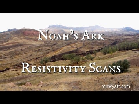 Noah's Ark Resistivity Scans, Pt 2 — The Scans