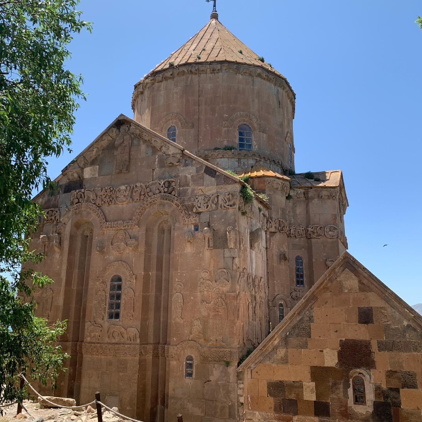 Akdamar Island Armenian monastery on Lake Van