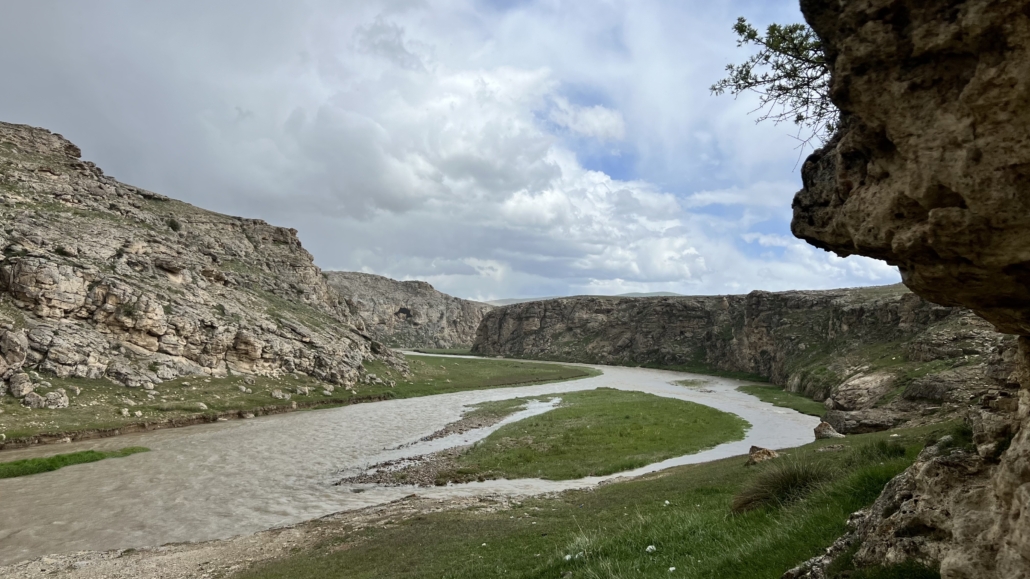 The headwaters of the Euphrates River. The Murat River valley runs from just west of the ark site and snakes it way west and then south through Turkey and becomes the Euphrates River which empties out into Northern Mesopotamia and the plains of Shinar where the Tower of Babel was built and the first cities. Learn how Noah's descendents journeyed this way from the ark site to Mesopotamia.